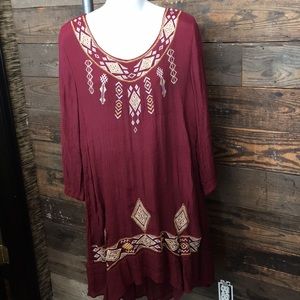 Aztec inspired dress